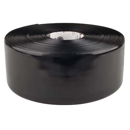 Industrial Safety Floor Marking Tape PVC Black, 4" W x 100 ft. L, 50 mil Thick