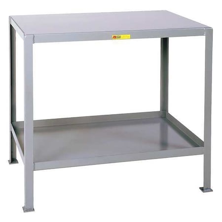 Fixed Work Table,Steel,36" W,24" D