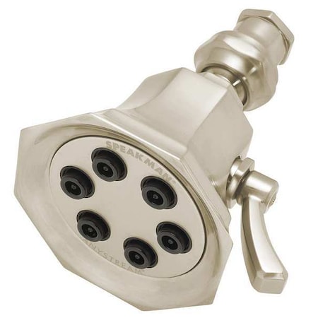 wall, Shower Head, Brushed Nickel, Wall