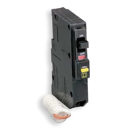 Miniature Circuit Breaker, QO Series, 25A, 1 Pole, 120V AC, 10kA at 120V AC, A Curve