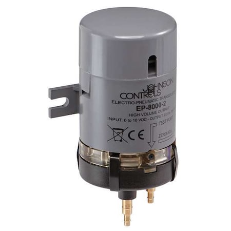 Electronic Pneumatic Transducer, 5/32 in or 1/4 in Barb, 18 to 25 psi