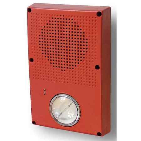 Outdoor Speaker Strobe,Red