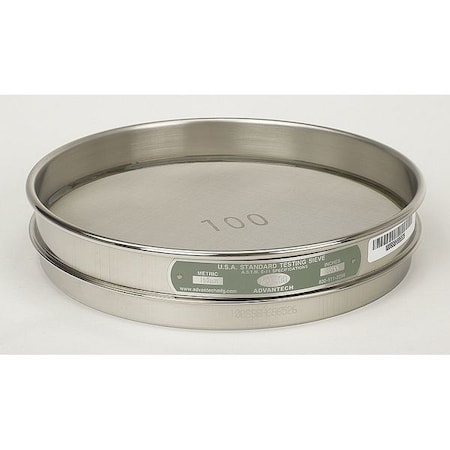 Sieve, No 60, S/S, 8 In, Half Ht