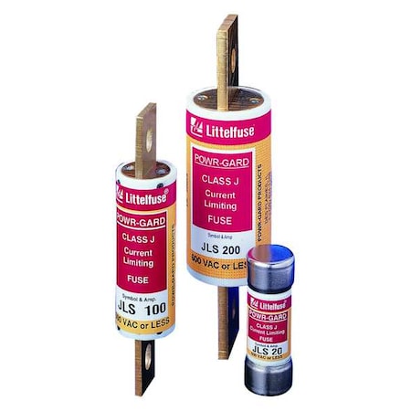 UL Class Fuse, J Class, Fast-Acting, 10A, 600V AC, Non-Indicating