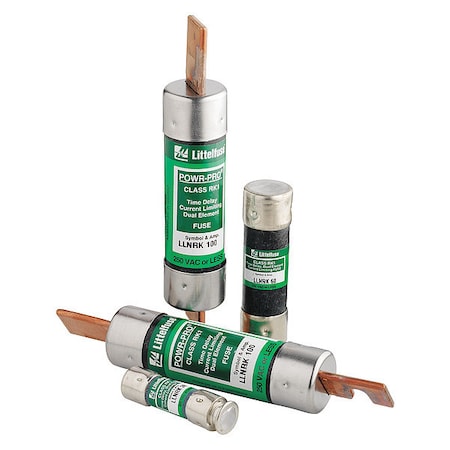 Midget Fuse, Time-Delay, 3A, 250V AC, Non-Indicating, 200kA at 250VAC, 20kA at 125VDC