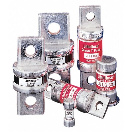 UL Class Fuse, T Class, Fast-Acting, 40A, 600V AC, Non-Indicating