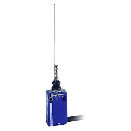 Limit Switch, Cat Whisker, Wobble Stick, 1NC/1NO, 6A at 240V AC, Actuator Location: Top