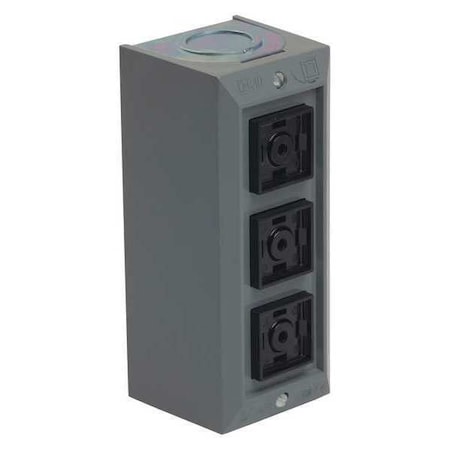 Push Button Control Station,3NO/3NC,30mm
