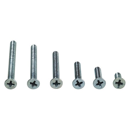 Screw Kit Phillips,6-32 120-Pc,PK120