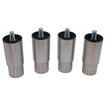 Leg Kits, Stainless Steel, 6"