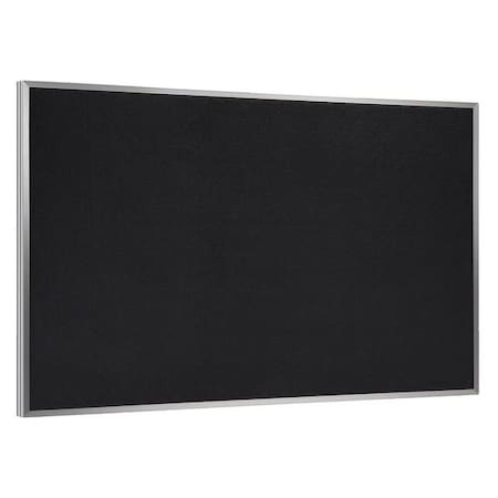 Rubber Bulletin Board 24" x 36", Black