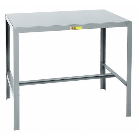Fixed Work Table,Steel,48" W,24" D