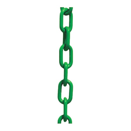 Plastic Chain,2" x 100 ft.,Green