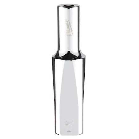 3/8 in. Drive 7mm Metric 6-Point Deep Socket with FOUR FLAT Sides