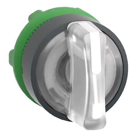 Illum Selector Switch,3 Pos,22mm,White