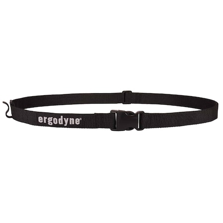 Black Barcode Scanner Belt and Hook, S