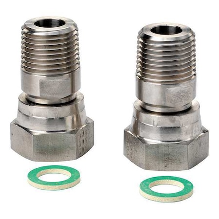 Adapter,1/2 In,for Flow Meter SM7