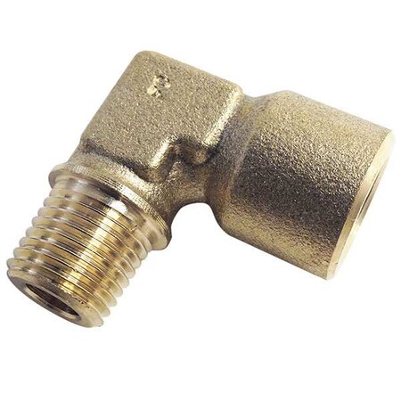 90 Degrees  Elbow Brass 90 Degrees  Female Elbow, 1/4 in Female BSPP X 1/4 in Male BSPT