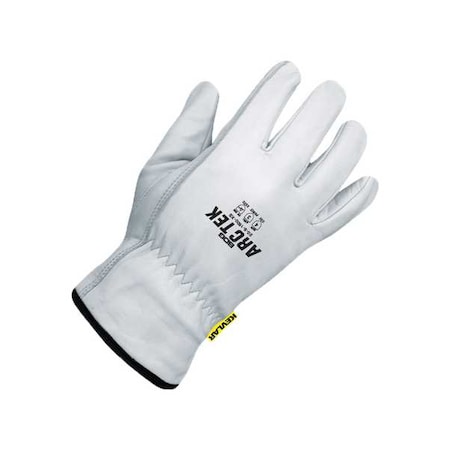 Cut-Resistant Leather Gloves, Cut Level A4 ,M 1 PR