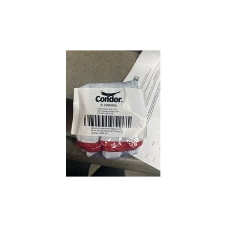 Leather Drivers Gloves, Shirred Slip-On Cuff, Keystone Thumb, White, S, 1 PR