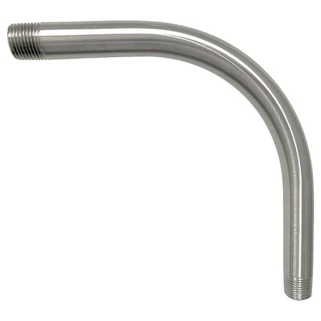 IMC 90 Deg Elbow, 3/4 in, Threaded, Aluminum, Plain, Silver