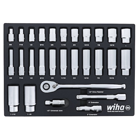 Professional Standard Deep Socket Tray, 33896