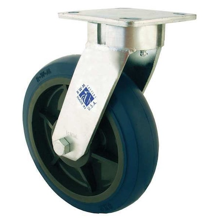 Kingpinless Swivel Plate Caster,700 lb.