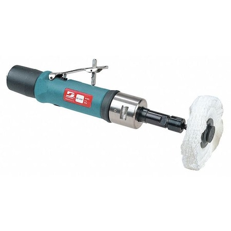 Straight Die Grinder, 1/4 in NPT Female Air Inlet, 1/4 in Collet, Heavy Duty, 4,500 RPM, 0.7 hp