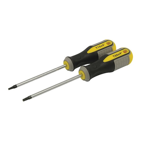 Torx Screwdriver Set,4",2 pcs