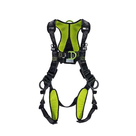H700 Fall Protection Harness, 2XL, 420 lb, Quick-Connect Chest/ Quick-Connect Leg Straps