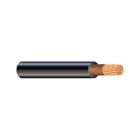 WeldingCable,EPDM,1AWG,600V,Black,500ft