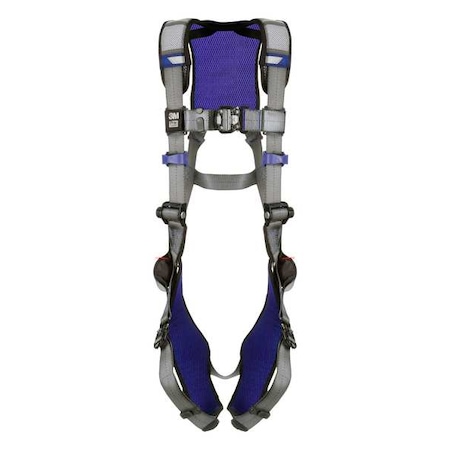 ExoFit(TM) X200 Fall Protection Harness, XL, 420 lb, Quick-Connect Chest/ Quick-Connect Leg Straps