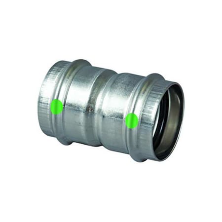 Strt, SS, Press-fit 1 1/2", 1 1/2"
