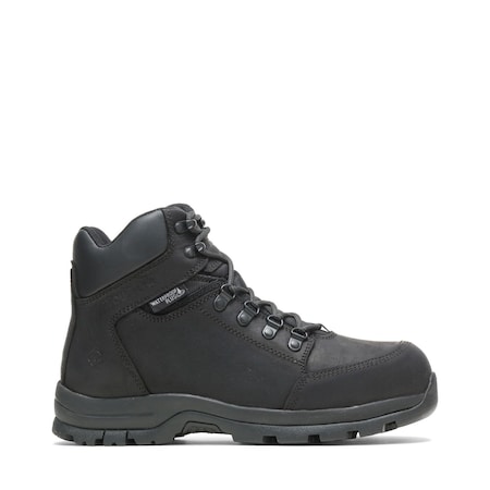Men's 6-Inch Work Boot, 8 M, Steel Toe, Black, W211042