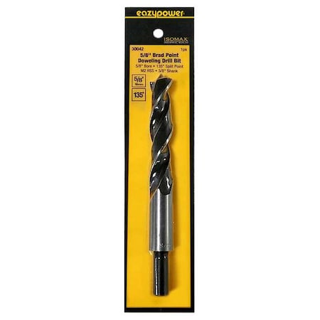 Brad-Point Drill Bit,5/8" Size