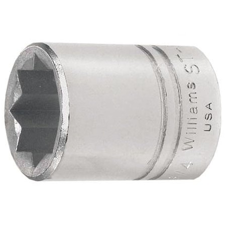 1/2" Drive, 13/16" SAE Socket, 8 Points, Standard 1/2"D,8Pt,13/16