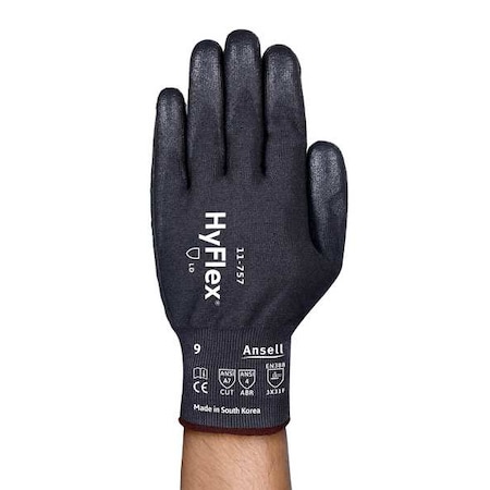 Cut Resistant Gloves, Cut Level A7 ,Polyurethane ,Sandy ,XL 1 PR