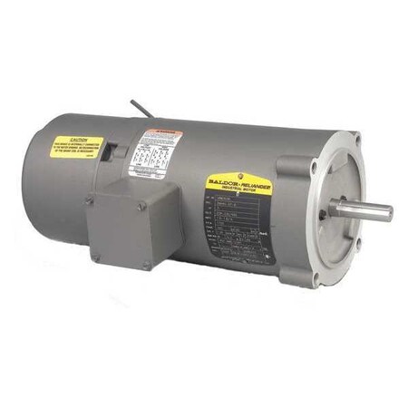 Three-Phase AC Induction Motor, 1/2 HP, 56C Frame, 208V AC, 230V AC, 460V AC Voltage