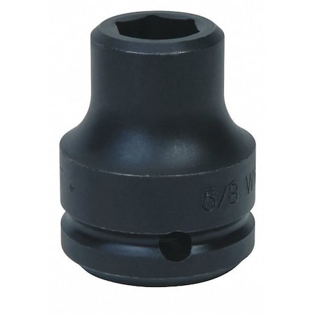 3/4" Drive Impact Socket Black Industrial, 3/4" D,6Pt,15/16