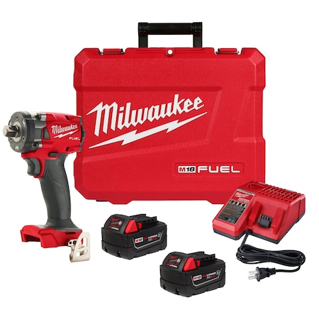 M18 FUEL 1/2 in. Compact Impact Wrench with Pin Detent Kit