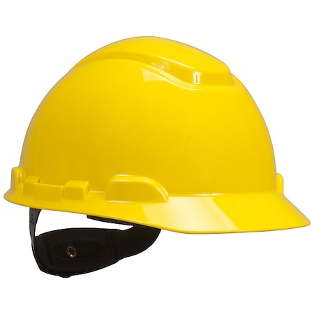 Hard Hat, HDPE, Pressure Diffusion Ratchet Suspension, Type 1, Class C, High-Visibility Yellow