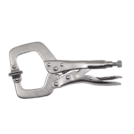 Williams Locking C-Clamp, w/Swivel Pad, 9"
