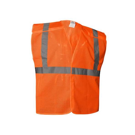 Class 2 Breakaway, Mesh, X-back, No Pock