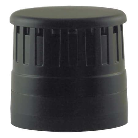 Tower Light Sounder Tier, 110/120V AC, Black, 2 3/4 in Dia., 2 13/16 in Height, SL4 Series