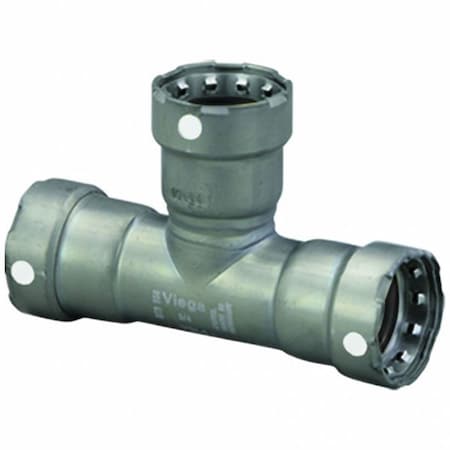 Tee, Steel, Press-fit 1/2", 1/2", 1/2"