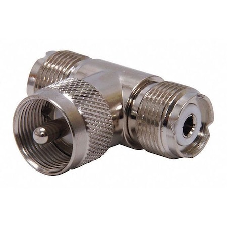 T Coax PL-259 to SO-239 Connector