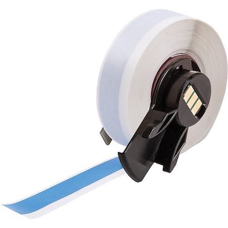ContinuousLabelStock,Blue,Gloss,1/2inW