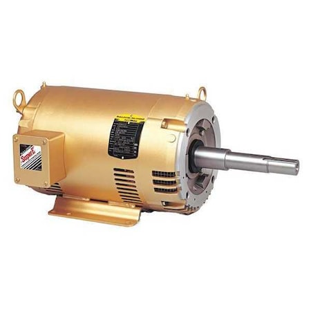 Three-Phase AC Induction Motor, 7 1/2 HP, 213JM Frame, 230V AC, 460V AC Voltage, 1,770 Nameplate RPM