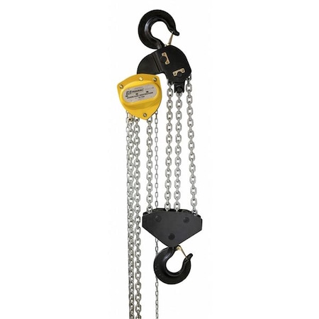 Manual Chain Hoist, 84 lb, Forged Steel, Manual