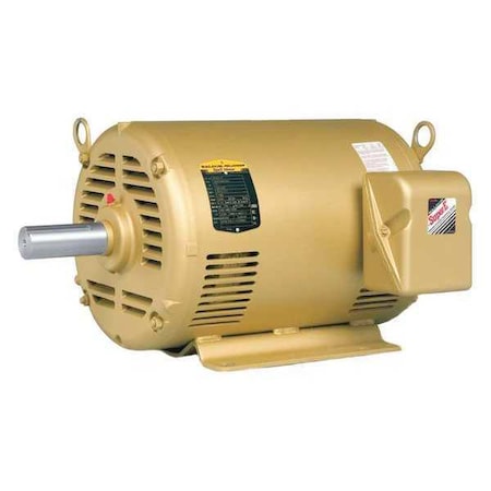 Three-Phase AC Induction Motor, 2 HP, 56C Frame, 230V AC, 460V AC Voltage, 3,450 Nameplate RPM